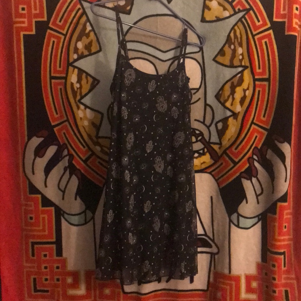 Hot Top third eye,sun & moon,stars hand dress Spiritual